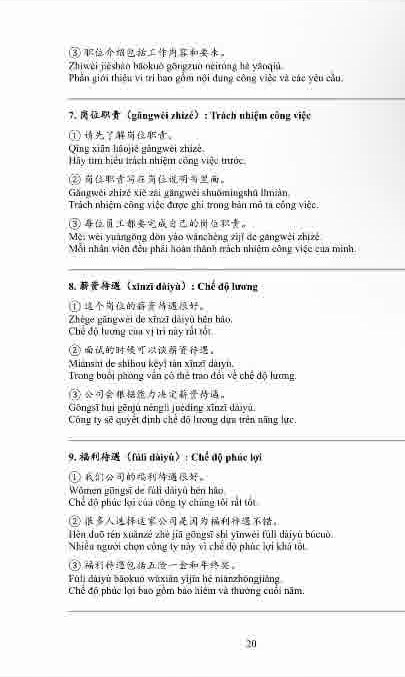 Trang sách - tình huống công việc thực tế