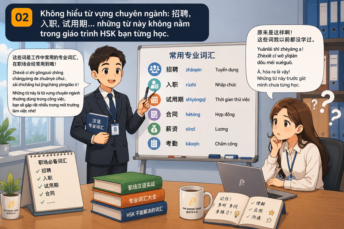 Không hiểu từ vựng chuyên ngành hành chính nhân sự