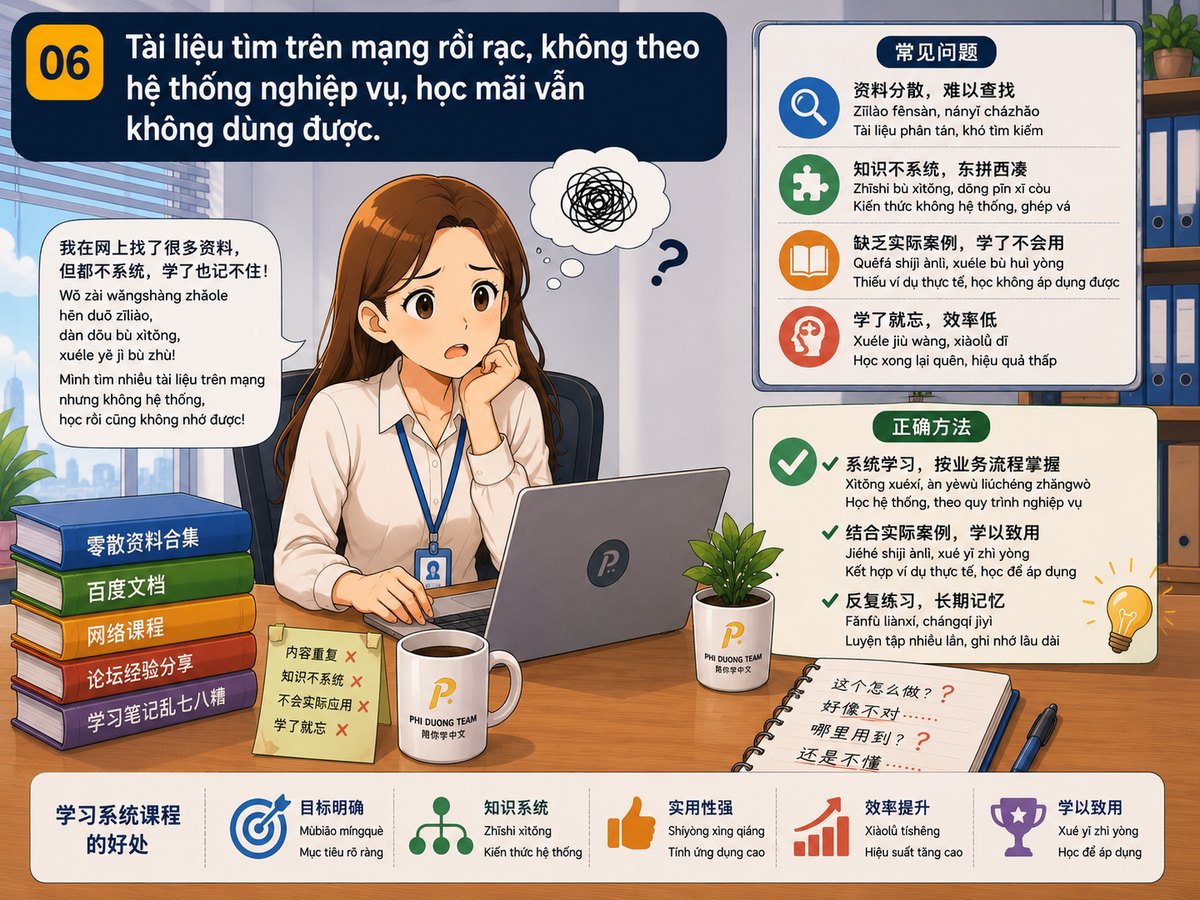 Tài liệu tự học rời rạc, không theo hệ thống nghiệp vụ